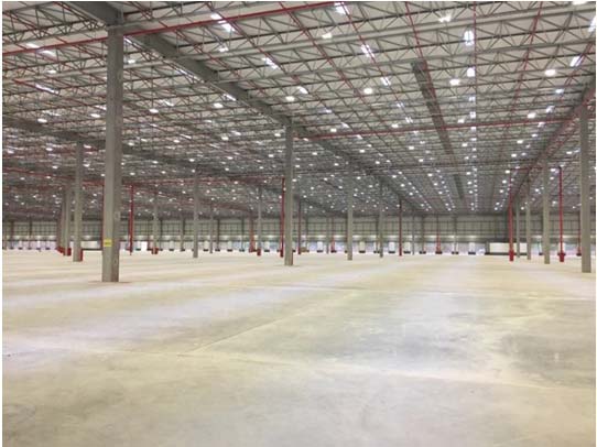 Outra vista do centro de distribuição do Boticário